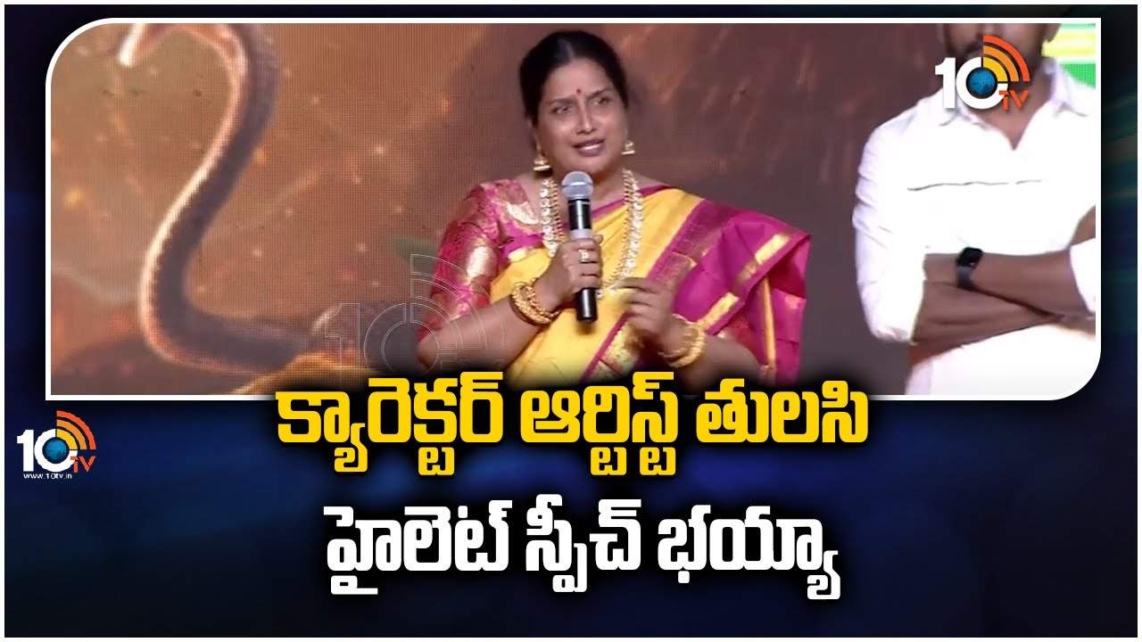 Artist Tulasi EMOTIONAL Speech : కార్తికేయ 2 వంద కోట్ల సెలబ్రేషన్స్ లో క్యారెక్టర్ ఆర్టిస్ట్ తులసి హైలెట్ స్పీచ్