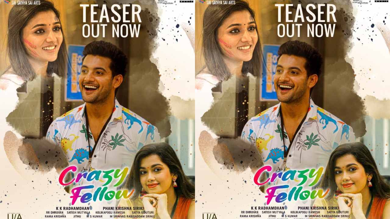 Crazy Fellow Teaser: ‘క్రేజీ ఫెలో’ టీజర్ టాక్.. ఫుల్టూ ఎంటర్టైనర్! Crazy Fellow Teaser: ‘క్రేజీ ఫెలో’ టీజర్ టాక్.. ఫుల్టూ ఎంటర్టైనర్!