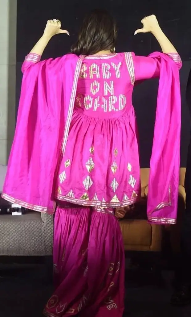 Alia Bhatt Shines in Pink Dress at Brahmastra Promotions 