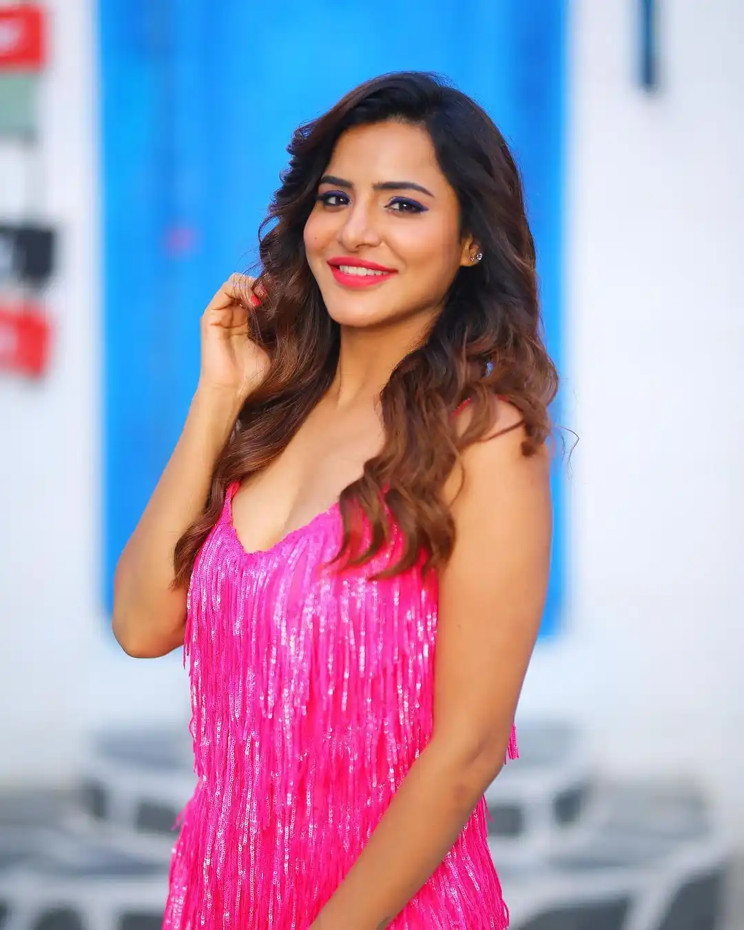 Ashu Reddy Pink Day Special Photoshoot 