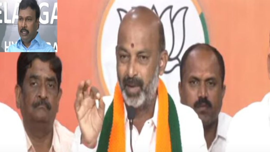BJP chief Bandi Sanjay