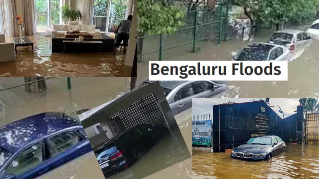 Bengaluru Floods ViPS cars