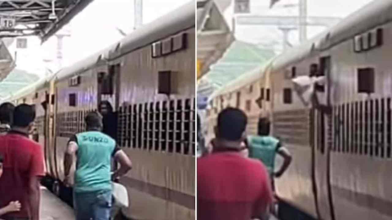 Dunzo Agent Run Behind Train: నువ్వు గ్రేట్ సామి..! రైలు వెంట పరుగెత్తి కస్టమర్కు ఆర్డర్ డెలివరీ చేసిన డన్జో ఏజెంట్.. వీడియో వైరల్ .. Dunzo Agent Run Behind Train: నువ్వు గ్రేట్ సామి..! రైలు వెంట పరుగెత్తి కస్టమర్కు ఆర్డర్ డెలివరీ చేసిన డన్జో ఏజెంట్.. వీడియో వైరల్ ..