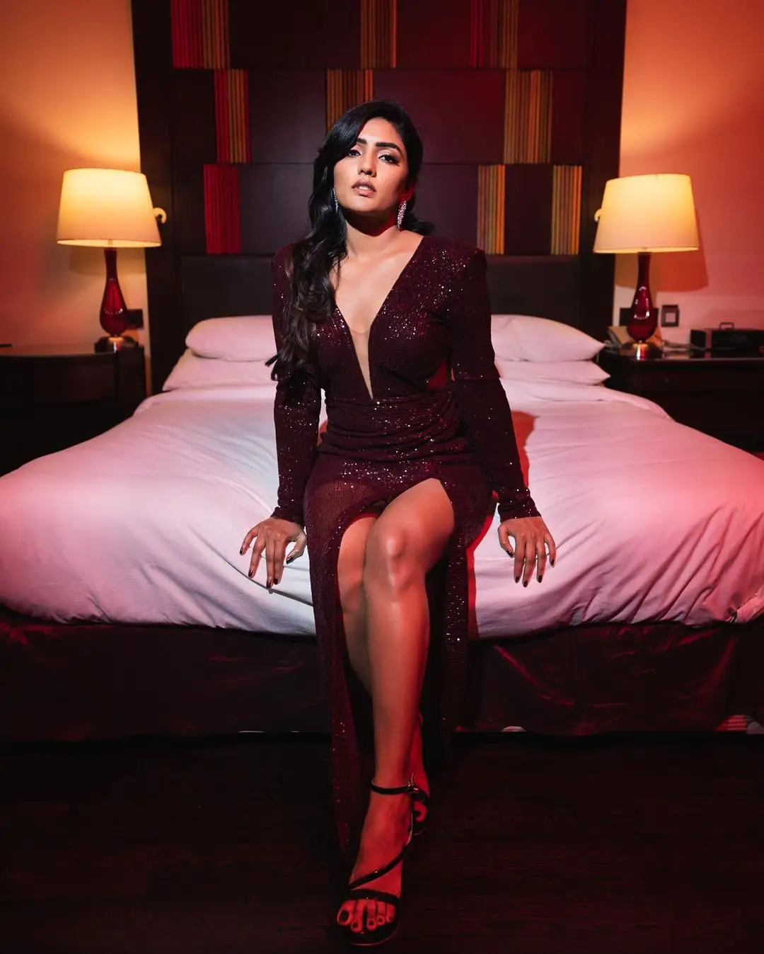 Eesha Rebba Shines in Black Dress