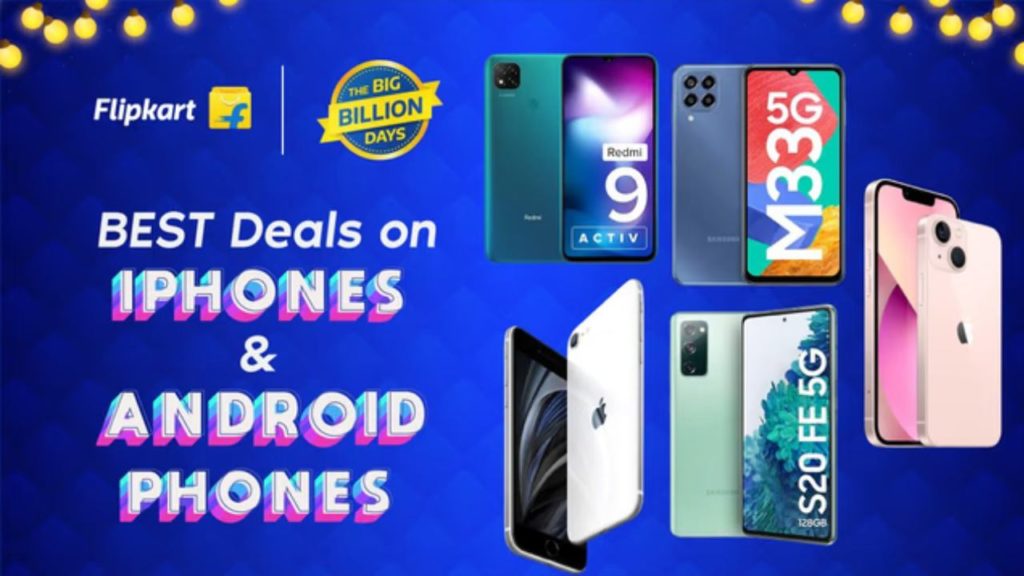 Flipkart Big Billion Days sale begins : iPhone 13, iPhone 11, Pixel 6a, Nothing Phone (1), more on discount