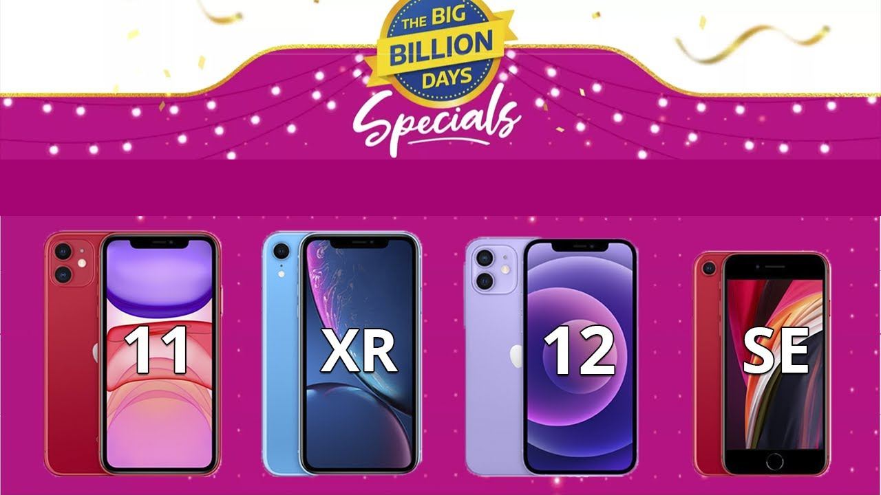 Flipkart Big Billion Days Sale : ఫ్లిప్కార్ట్ బిగ్ బిలియన్ డేస్ సేల్.. అన్ని ఐఫోన్లపై భారీ డిస్కౌంట్లు.. మరెన్నో ఆఫర్లు.. డోంట్ మిస్..! Flipkart Big Billion Days Sale : ఫ్లిప్కార్ట్ బిగ్ బిలియన్ డేస్ సేల్.. అన్ని ఐఫోన్లపై భారీ డిస్కౌంట్లు.. మరెన్నో ఆఫర్లు.. డోంట్ మిస్..!