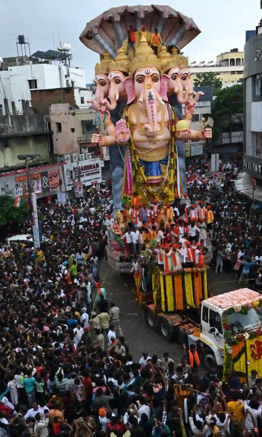 Ganesh Immersion Of Khairtabad Maha Ganapathi Completed