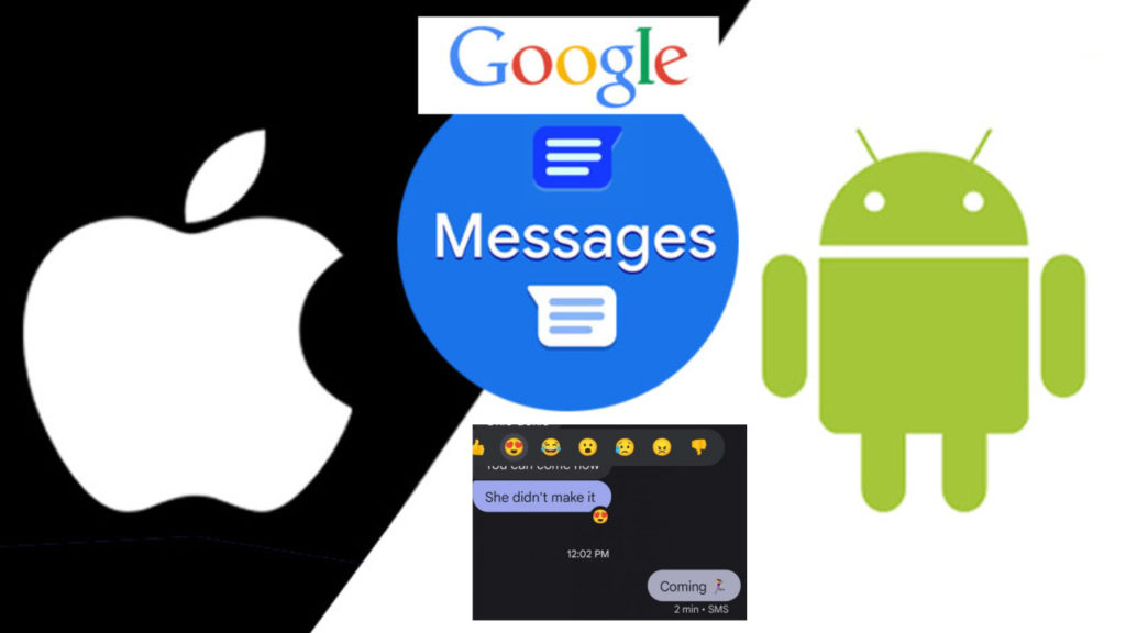 Google tests SMS message reactions from iPhones Report