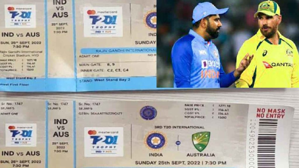 Hyderabad T20 Match Tickets Black Market