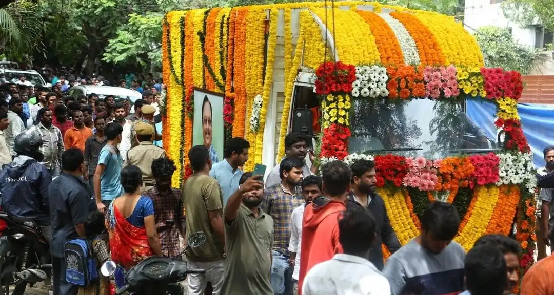 Krishnam Raju Last Journey