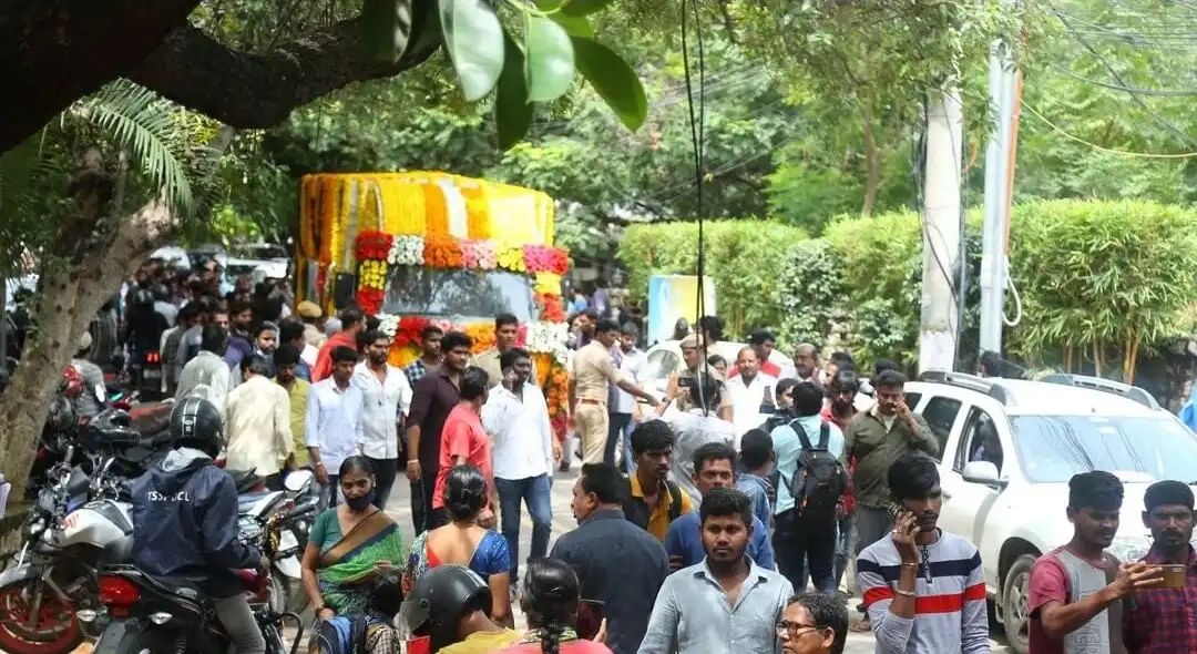 Krishnam Raju Last Journey