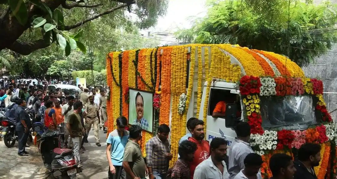 Krishnam Raju Last Journey