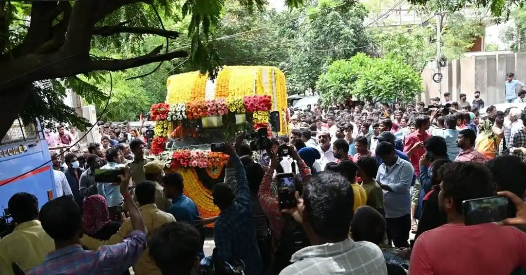 Krishnam Raju Last Journey