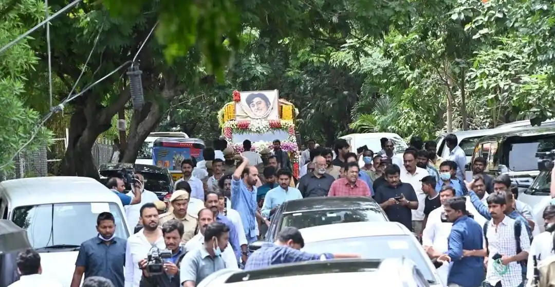 Krishnam Raju Last Journey