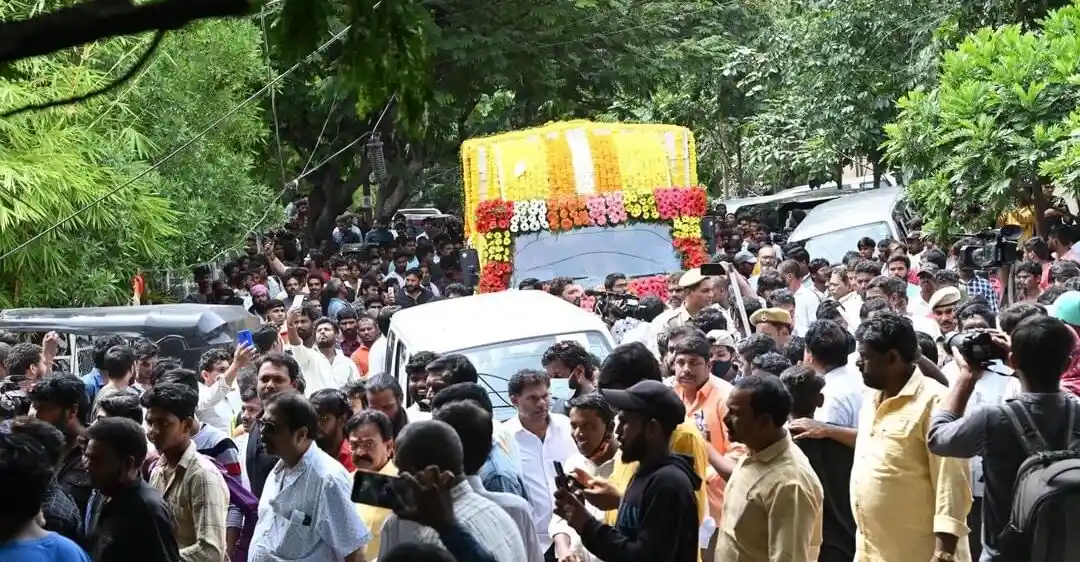 Krishnam Raju Last Journey