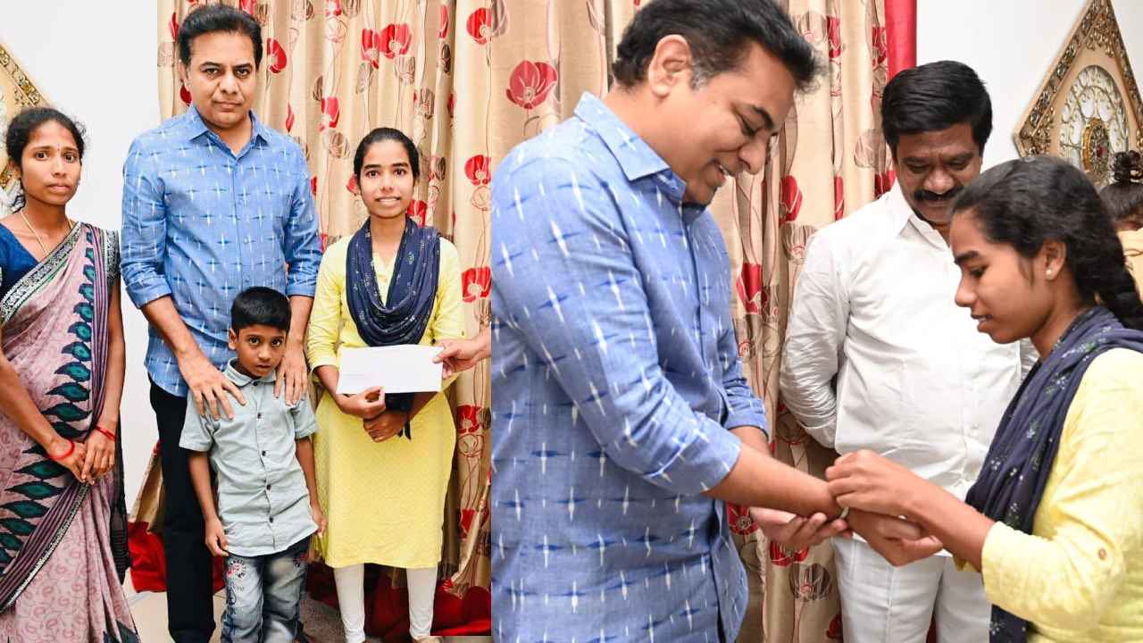 Minister KTR : మంత్రి కేటీఆర్ సాయంతో చదువుకుని.. 4 ప్రముఖ ఐటీ కంపెనీల్లో జాబ్ సాధించిన అనాథ యువతి Minister KTR : మంత్రి కేటీఆర్ సాయంతో చదువుకుని.. 4 ప్రముఖ ఐటీ కంపెనీల్లో జాబ్ సాధించిన అనాథ యువతి