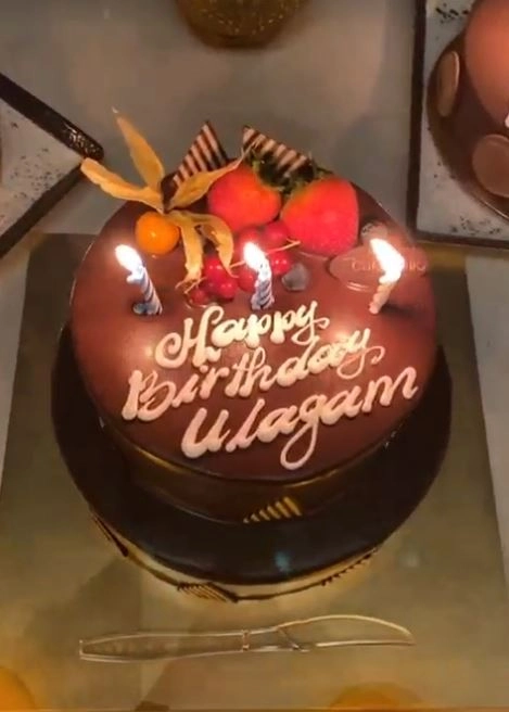 Nayanthara Celebrates Her Husband's Birthday At Dubai Pics