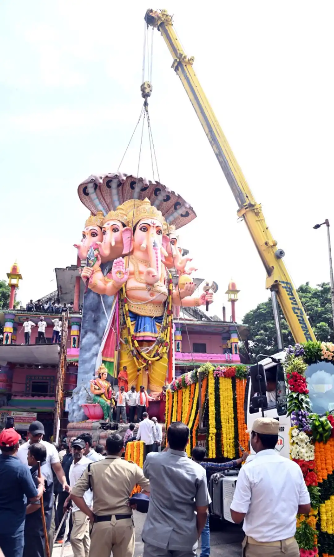 Ganesh Immersion Of Khairtabad Maha Ganapathi Completed