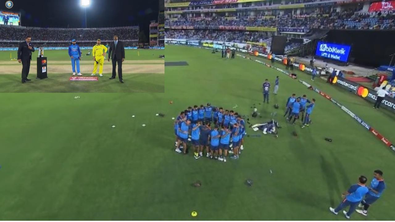 Hyderabad T20 Match: టాస్ గెలిచి బౌలింగ్ ఎంచుకున్న రోహిత్ శర్మ.. జట్టు వివరాలు.. Hyderabad T20 Match: టాస్ గెలిచి బౌలింగ్ ఎంచుకున్న రోహిత్ శర్మ.. జట్టు వివరాలు..