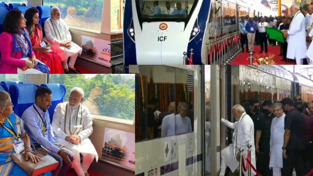 Third Vande Bharat train in the country