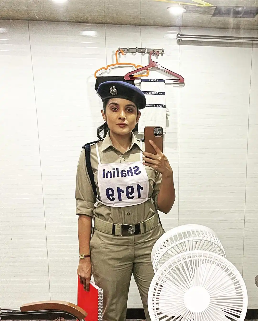 Nivetha Thomas Special Mirror Selfies