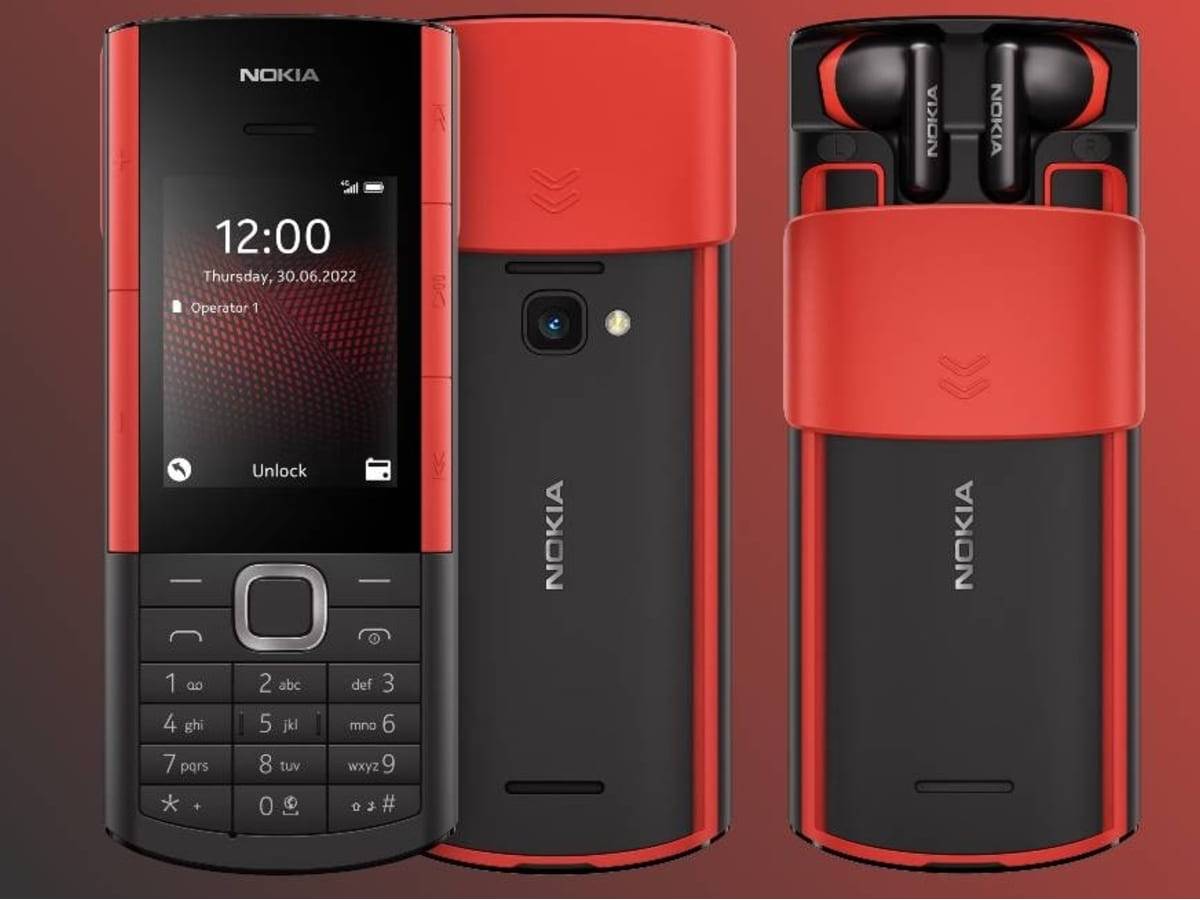 Nokia 5710 XpressAudio: ఫీచర్ ఫోన్లోనే 4జీ, ఇన్బిల్ట్ ఇయర్బడ్స్.. సరికొత్త కాన్సెప్ట్తో మార్కెట్లోకొచ్చిన నోకియా ఫోన్ Nokia 5710 XpressAudio: ఫీచర్ ఫోన్లోనే 4జీ, ఇన్బిల్ట్ ఇయర్బడ్స్.. సరికొత్త కాన్సెప్ట్తో మార్కెట్లోకొచ్చిన నోకియా ఫోన్
