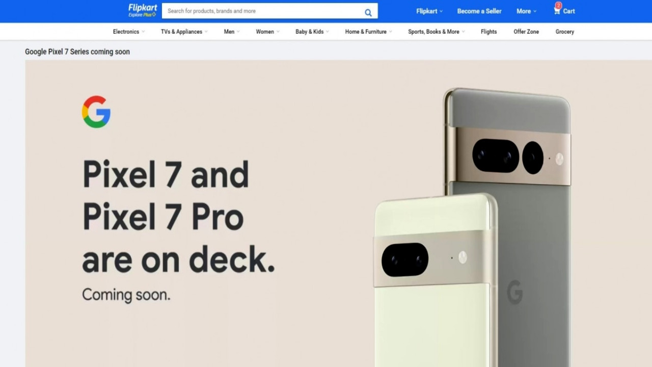 Pixel 7 Series : భారత్కు పిక్సెల్ 7 సిరీస్ వస్తోంది.. ఒకటి కాదు రెండు స్మార్ట్ఫోన్లు.. అక్టోబర్ 6నే లాంచ్.. గూగుల్ క్లారిటీ! Pixel 7 Series : భారత్కు పిక్సెల్ 7 సిరీస్ వస్తోంది.. ఒకటి కాదు రెండు స్మార్ట్ఫోన్లు.. అక్టోబర్ 6నే లాంచ్.. గూగుల్ క్లారిటీ!