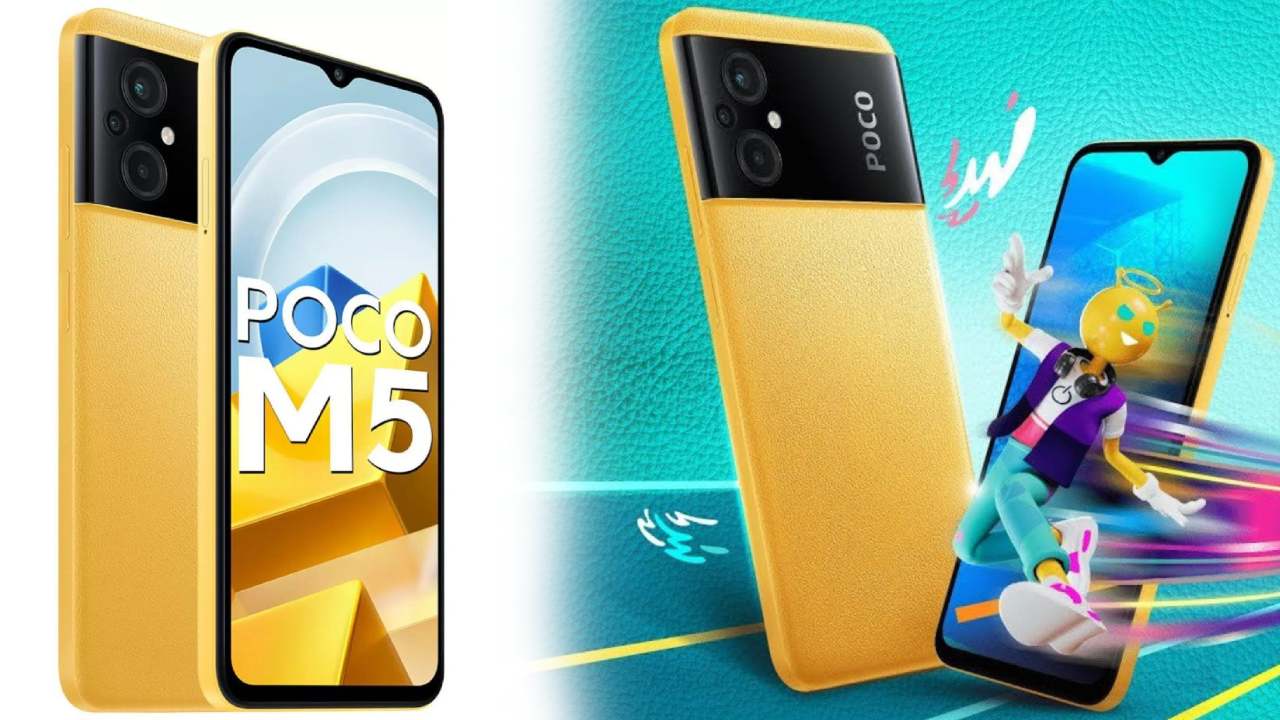 Poco M5 : భారీ బ్యాటరీ, ట్రిపుల్ కెమెరాలతో పోకో M5 వచ్చేసింది.. ఫీచర్లు అదుర్స్, ధర ఎంతంటే? Poco M5 : భారీ బ్యాటరీ, ట్రిపుల్ కెమెరాలతో పోకో M5 వచ్చేసింది.. ఫీచర్లు అదుర్స్, ధర ఎంతంటే?