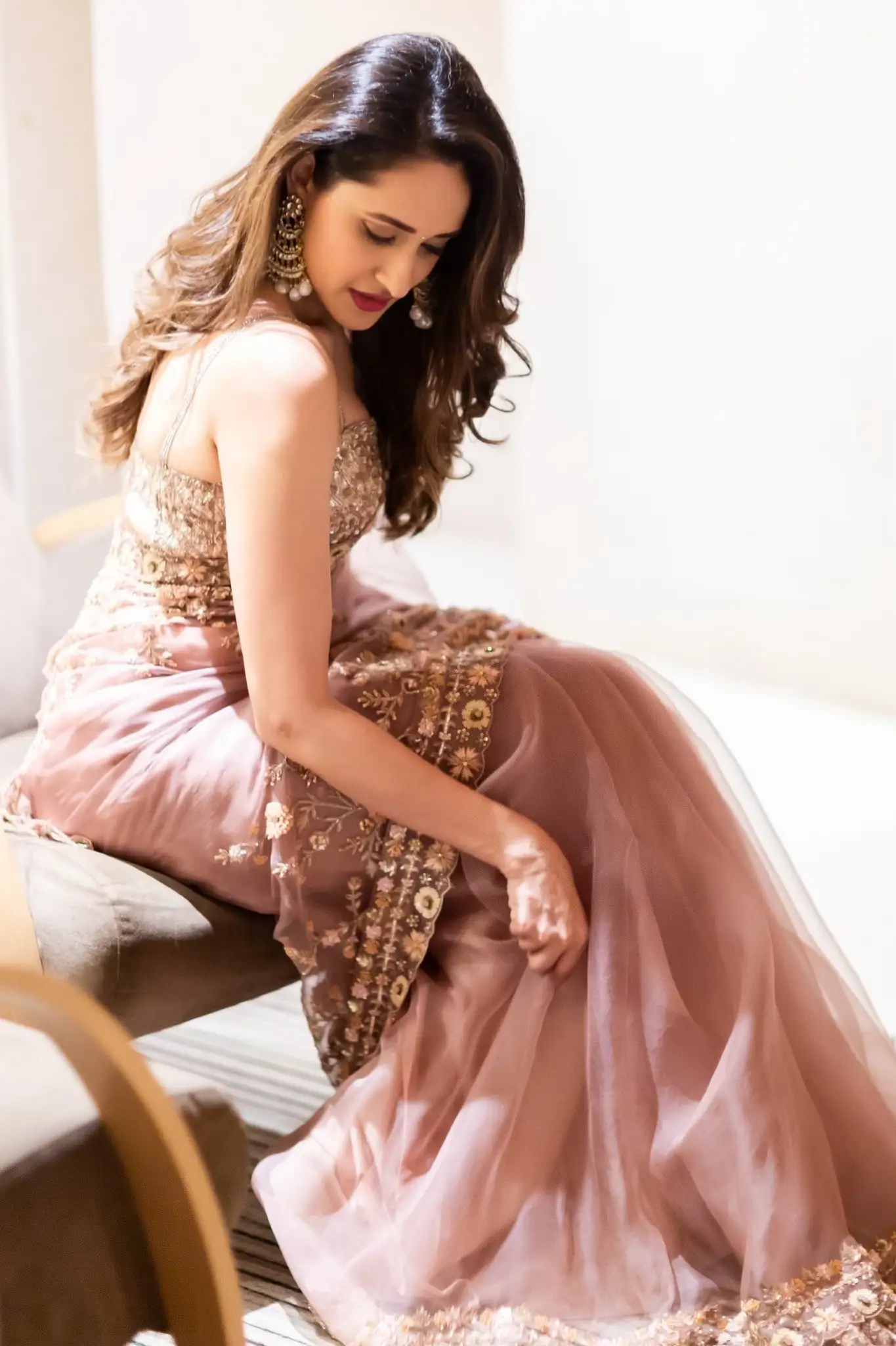 Pragya Jaiswal Looks Stunning In Saree