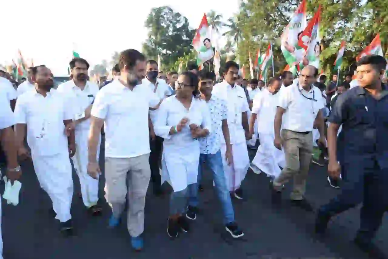 Rahul Gandhi's Bharat Jodo Yatra is on its 17th day in Kerala