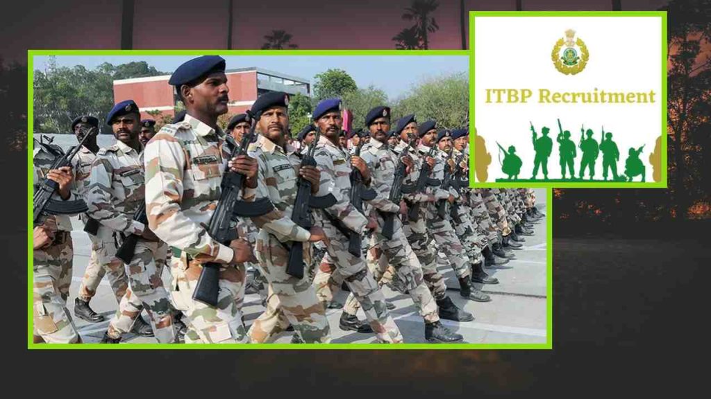 Recruitment of Head Constable Posts in Indo-Tibetan Border Police Force