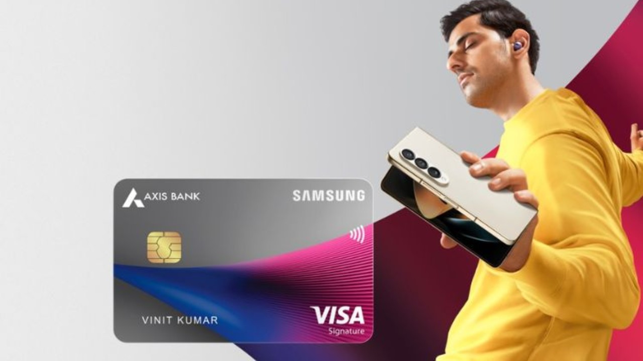 Samsung launches credit card in India in partnership with Axis Bank _ check out the benefits
