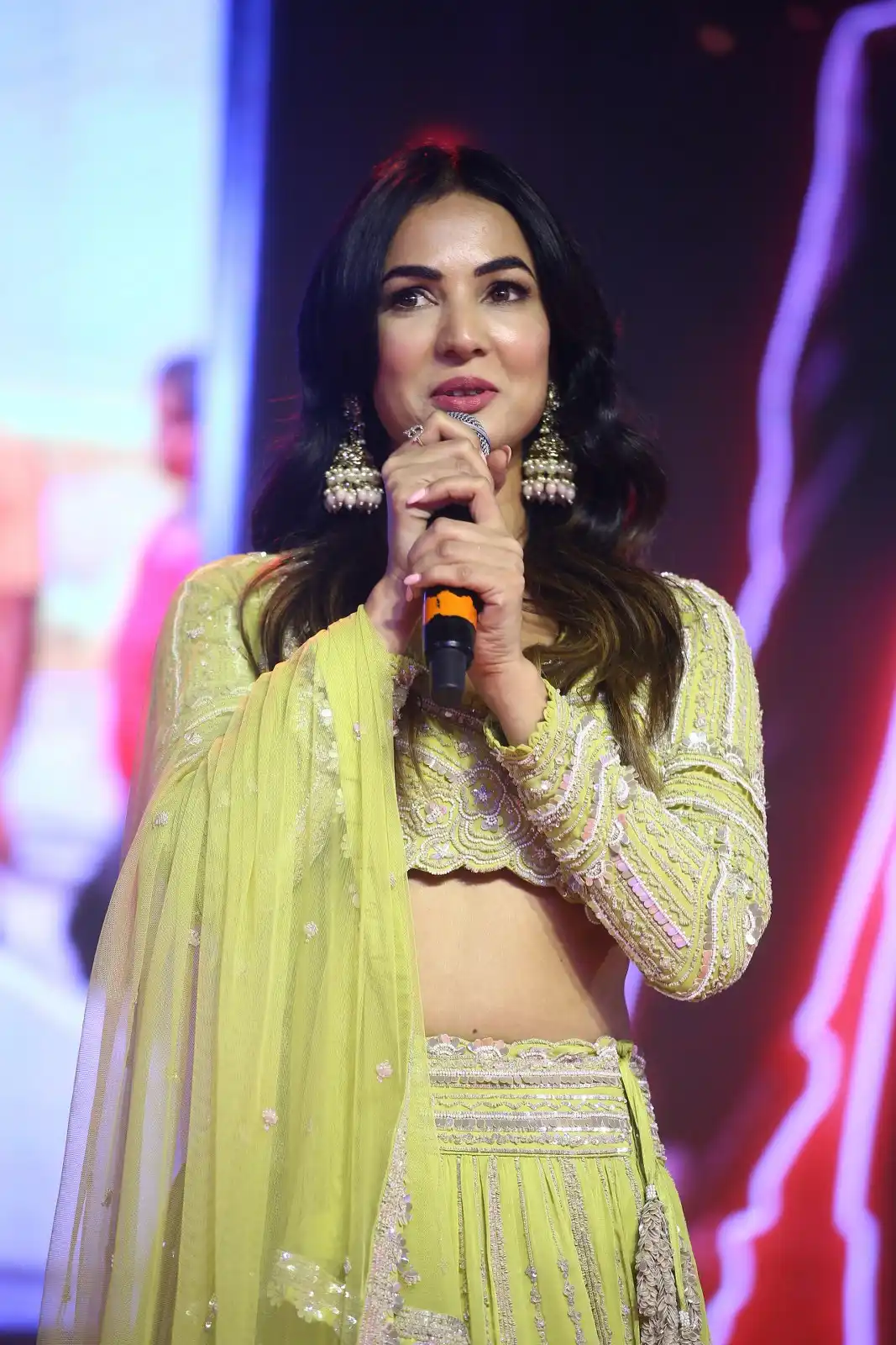 Sonal Chauhan at The Ghost Pre Release Event