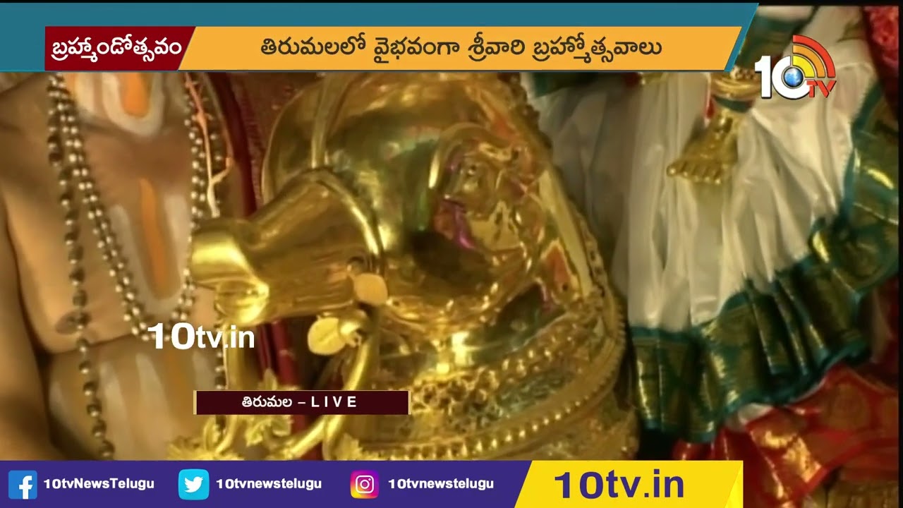 Srivari Brahmotsavam In Tirumala: తిరుమలలో వైభవంగా శ్రీవారి బ్రహ్మోత్సవాలు