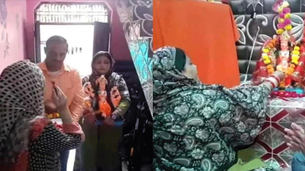 BJP leader Ruby Asif Khan receives threats for installing Mata Rani idol at home