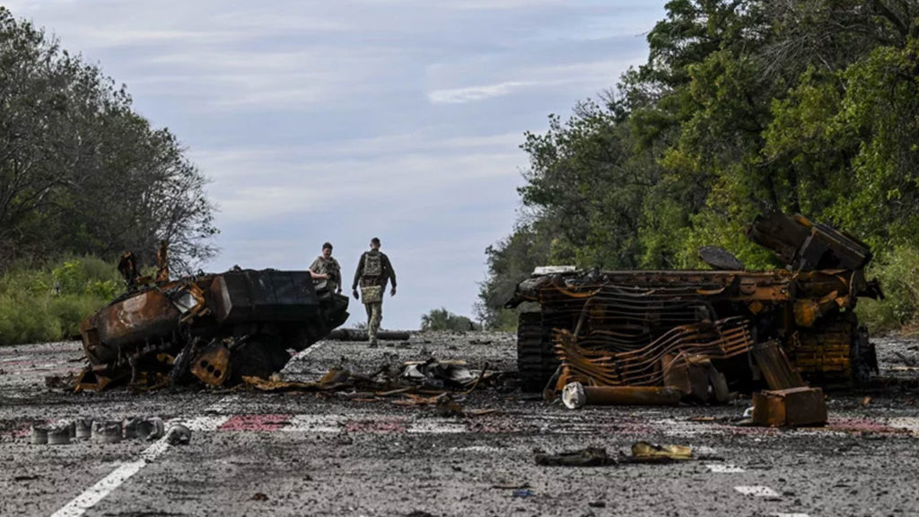 Ukrainian forces break through Russia front lines in the east and retake key towns