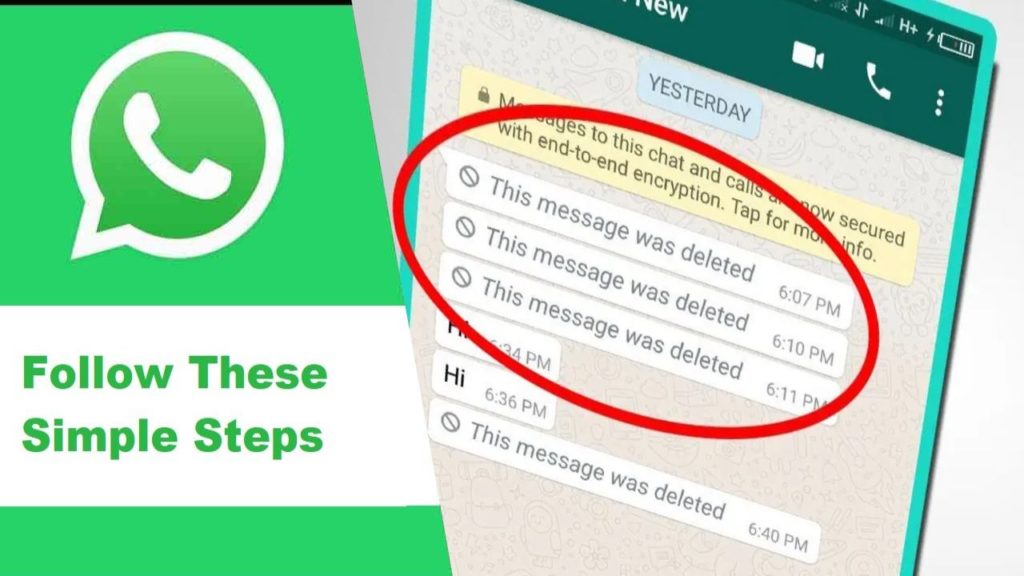 WhatsApp Trick How to read deleted messages
