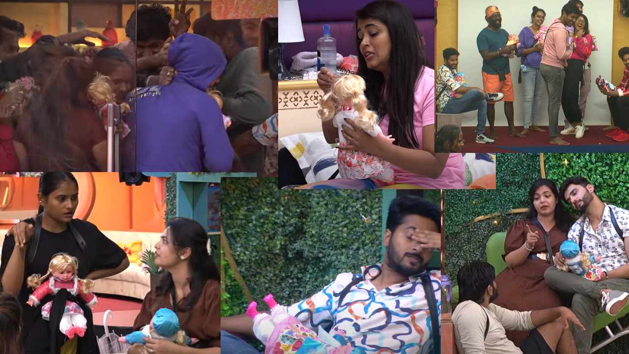BiggBoss 6 : ఇదేం టాస్క్ రా బాబు.. పిల్లల బొమ్మల్నిచ్చి పిల్లల్ని పెంచమన్న బిగ్బాస్ BiggBoss 6 : ఇదేం టాస్క్ రా బాబు.. పిల్లల బొమ్మల్నిచ్చి పిల్లల్ని పెంచమన్న బిగ్బాస్
