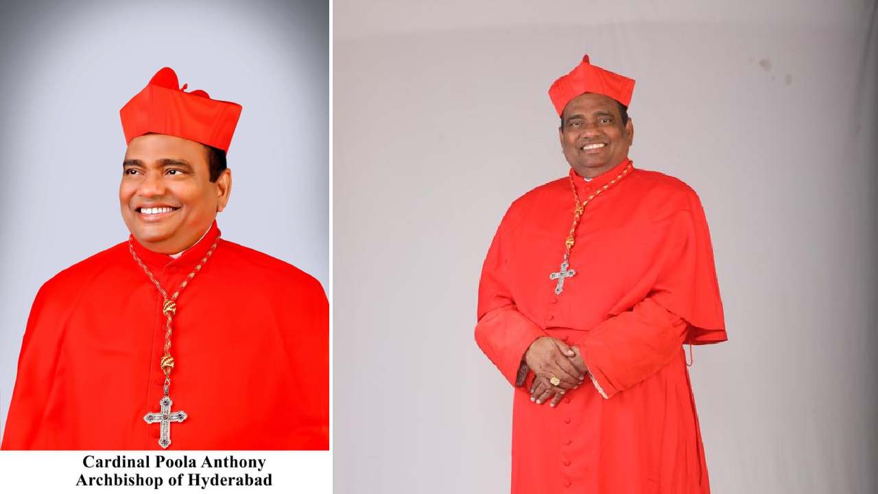 Pontifical high mass: నేడు హైదరాబాద్లో ‘క్యాథలిక్’ వేడుక.. హాజరుకానున్న ఇద్దరు కార్డినల్స్, 15 మంది బిషప్స్.. 500 మంది మతగురువులు Pontifical high mass: నేడు హైదరాబాద్లో ‘క్యాథలిక్’ వేడుక.. హాజరుకానున్న ఇద్దరు కార్డినల్స్, 15 మంది బిషప్స్.. 500 మంది మతగురువులు