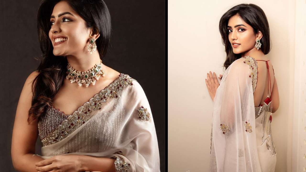 Eesh Rebba : చీరలో వయ్యారాలు ఒలికిస్తున్న ఈషారెబ్బ