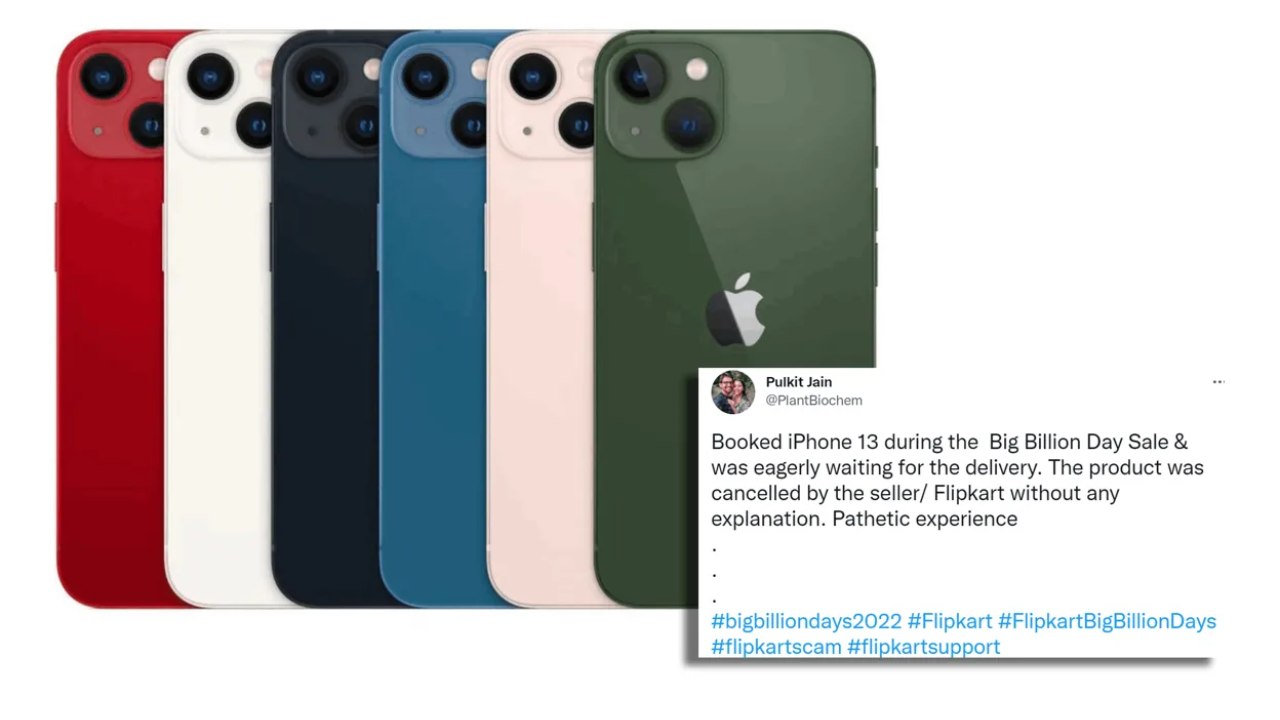 iPhone 13 order cancelled Flipkart reveals reason behind abrupt order cancellation
