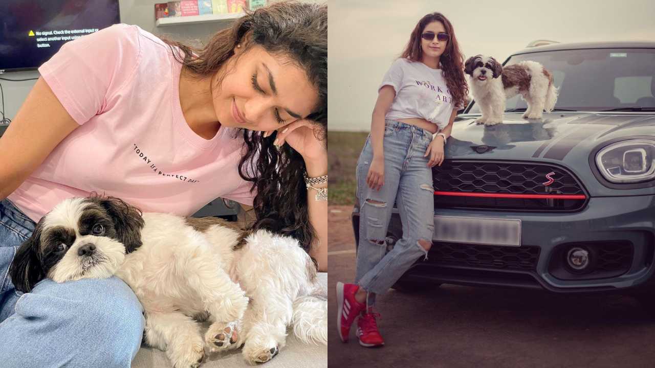 Keerthi Suresh : కుక్కపిల్లతో క్యూట్ ఫొటోలు షేర్ చేసిన కీర్తి సురేష్
