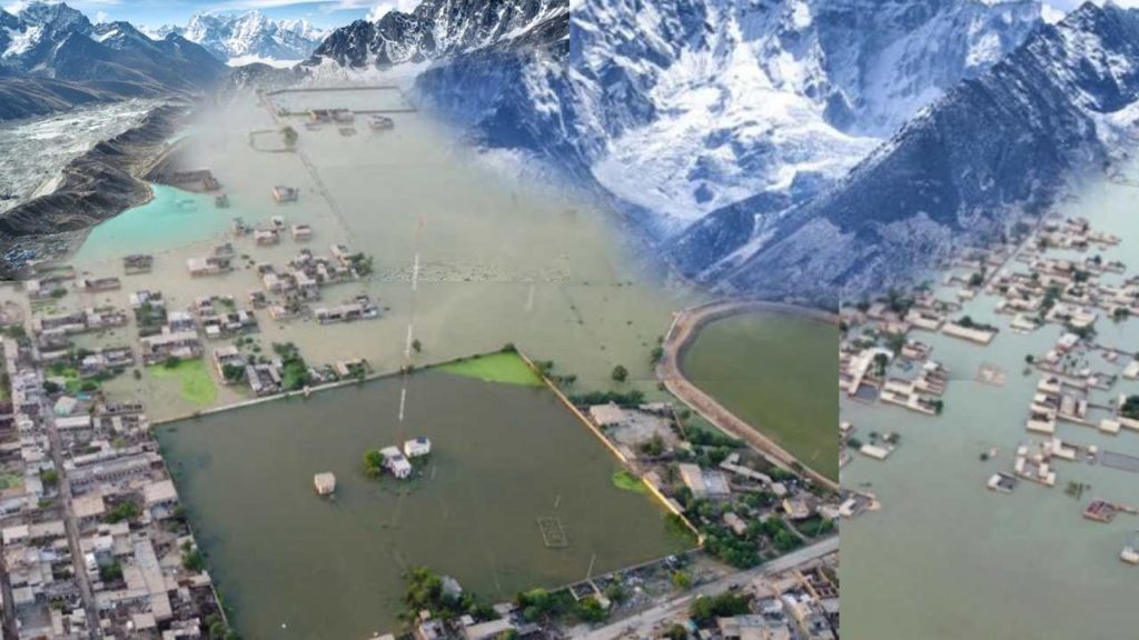melting Himalayas.. Pakistan Floods