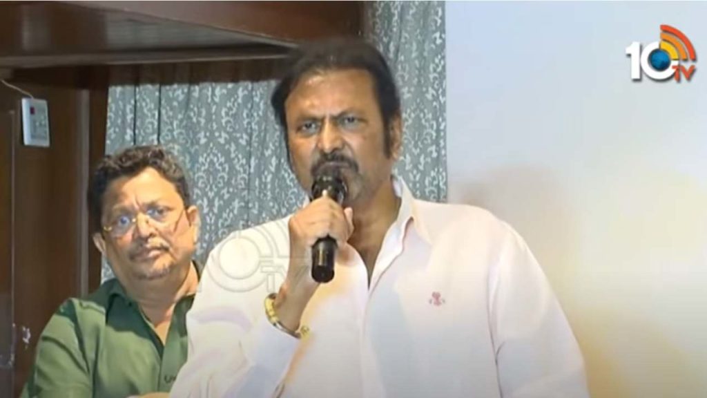 Mohan Babu and Manchu Vishnu emotional comments while remebering Krishnamraju
