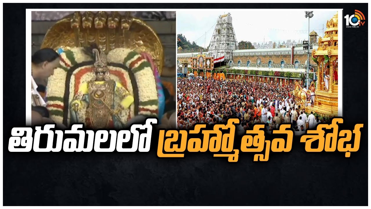Srivari Brahmotsavam 2022: తిరుమలలో బ్రహ్మోత్సవ శోభ