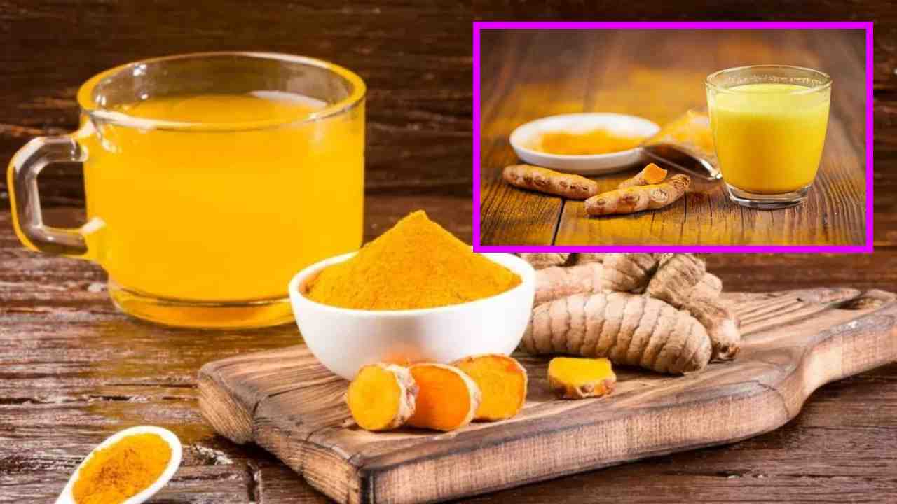 Turmeric Water : గ్లాసు గోరు వెచ్చని నీళ్లలో పసుపు కలుపుకుని తాగితే ఆరోగ్యానికి ఎన్నో ప్రయోజనాలు! Turmeric Water : గ్లాసు గోరు వెచ్చని నీళ్లలో పసుపు కలుపుకుని తాగితే ఆరోగ్యానికి ఎన్నో ప్రయోజనాలు!