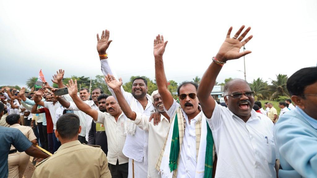 bharat jodo yatra in karnataka