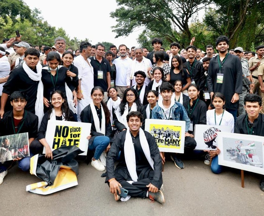 bharat jodo yatra in karnataka