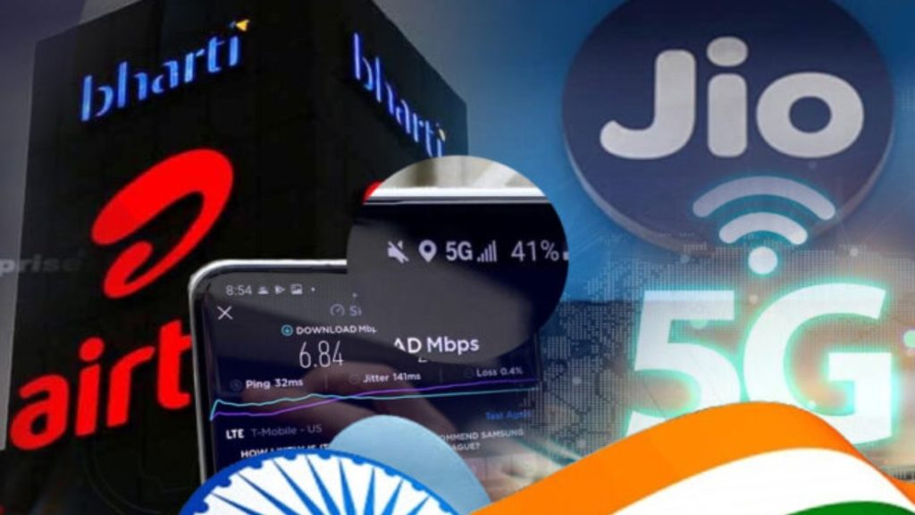 5G launch in India _ Reliance Jio and Airtel demonstrate their 5G services in Delhi