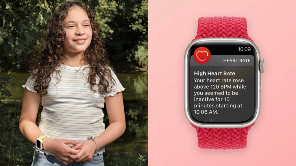 A 12-year-old discovered she had cancer after Apple Watch alerted her about abnormally high heart rate